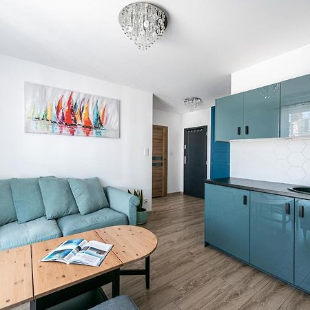 גדנסק Apartament Niebieski Optilocus מראה חיצוני תמונה