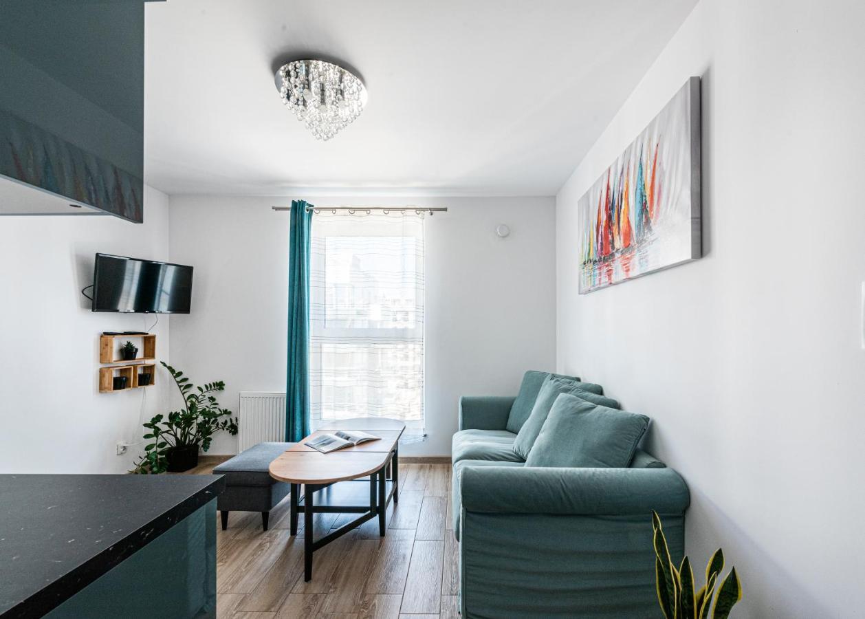 גדנסק Apartament Niebieski Optilocus מראה חיצוני תמונה