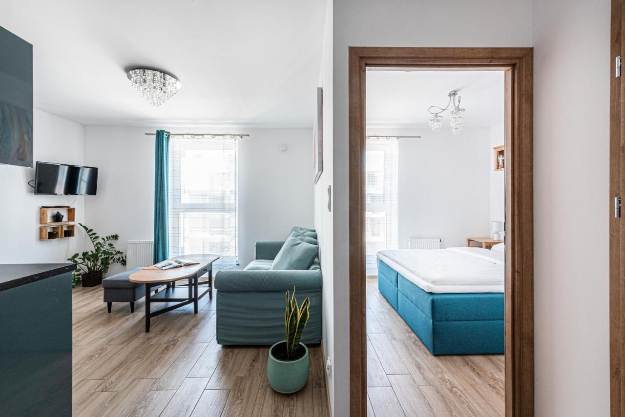 גדנסק Apartament Niebieski Optilocus מראה חיצוני תמונה