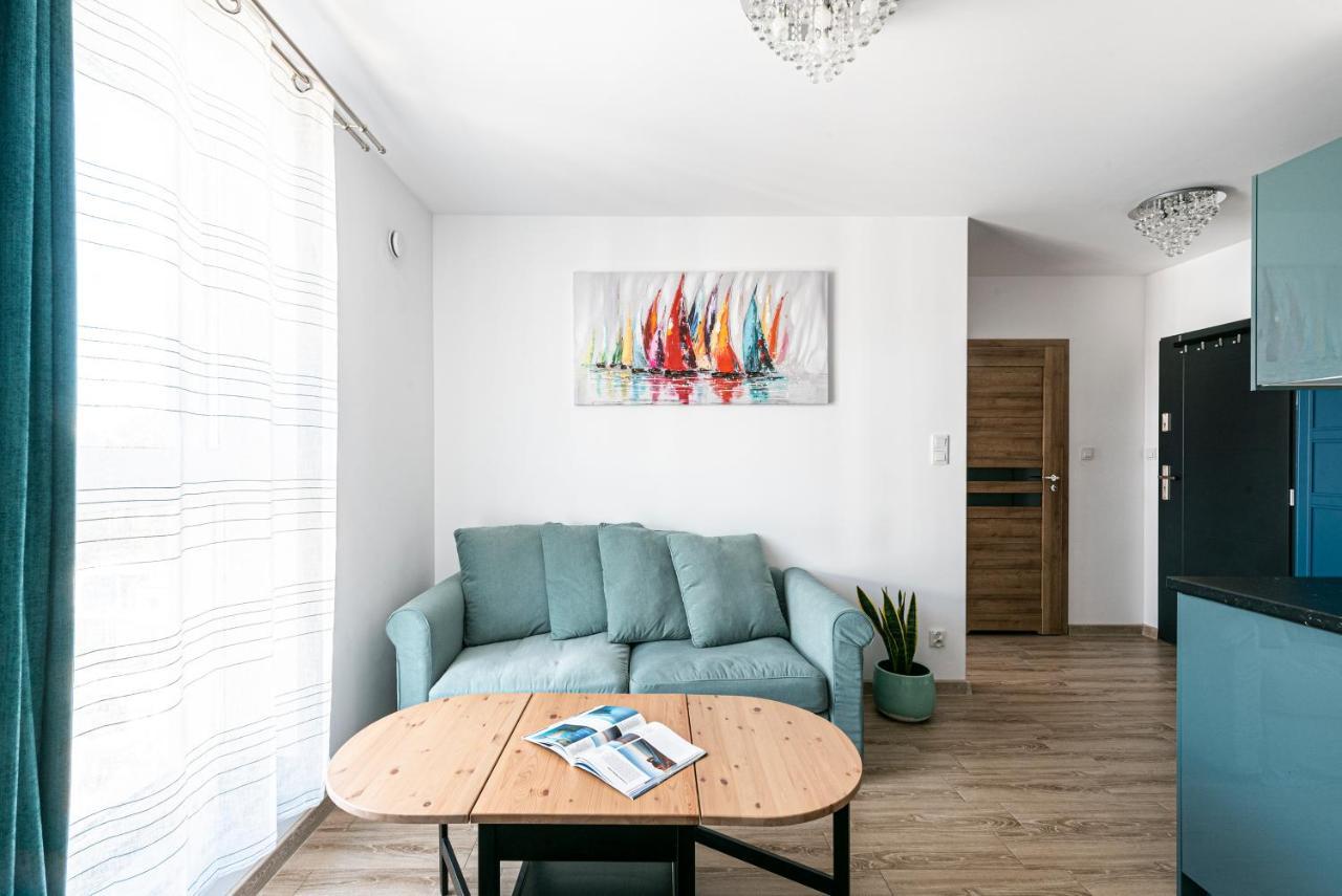 גדנסק Apartament Niebieski Optilocus מראה חיצוני תמונה
