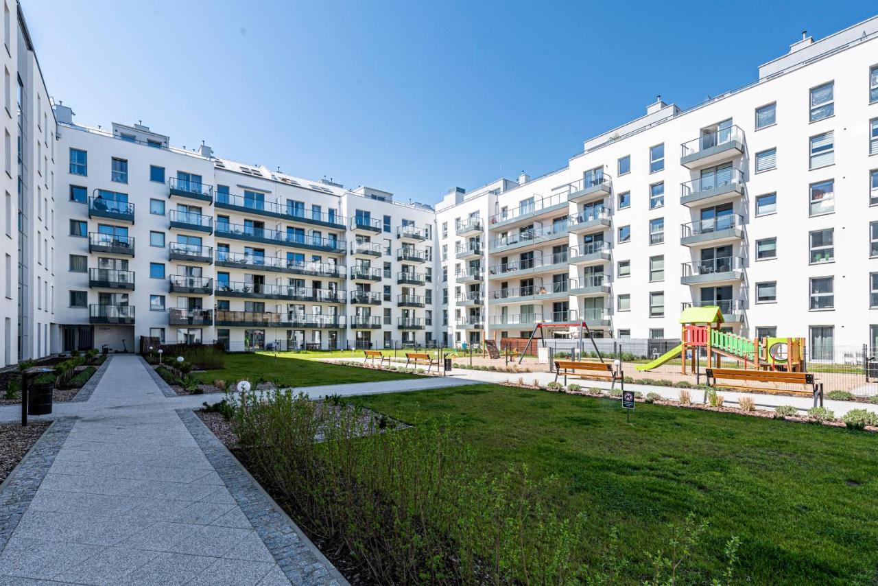 גדנסק Apartament Niebieski Optilocus מראה חיצוני תמונה