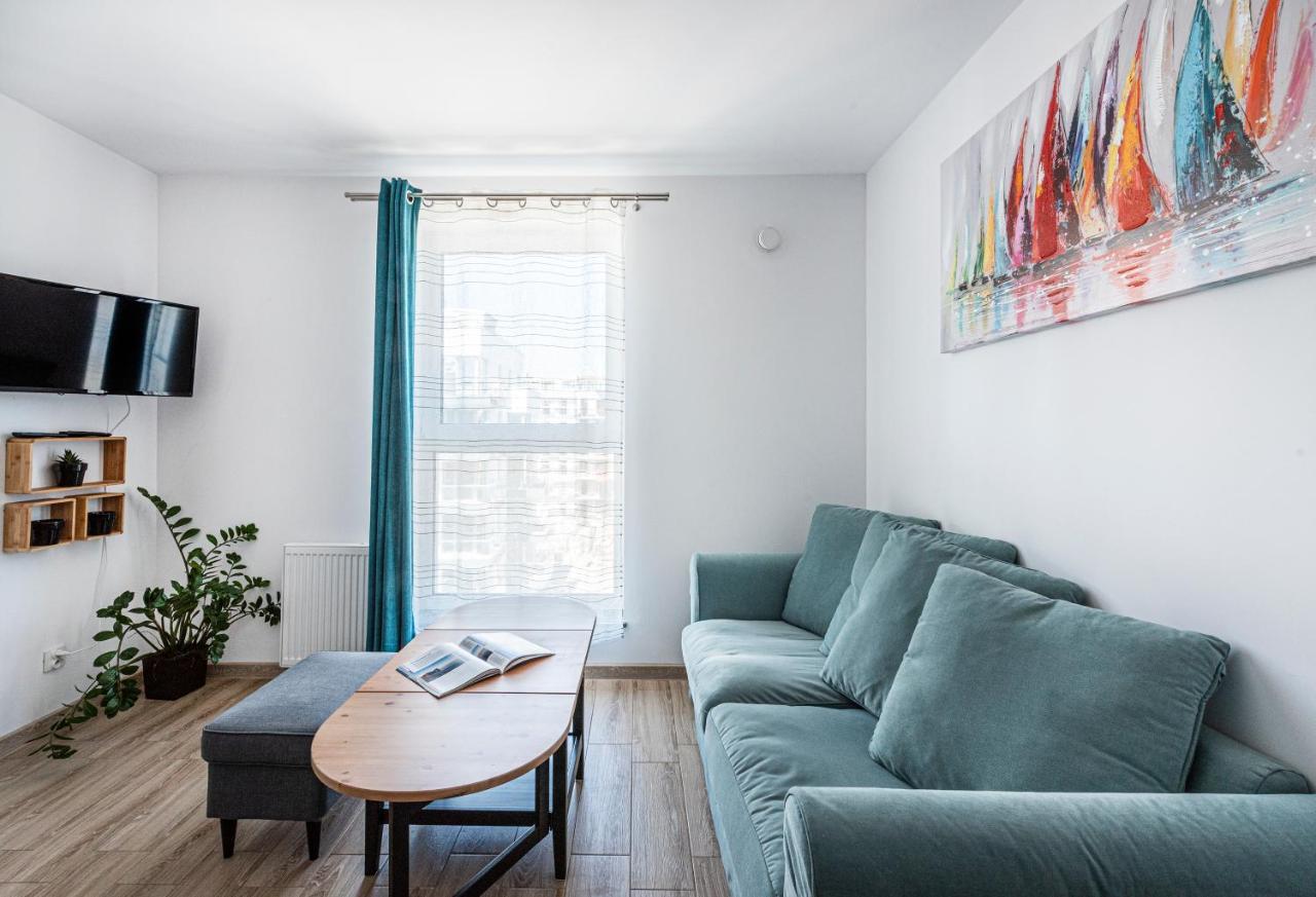 גדנסק Apartament Niebieski Optilocus מראה חיצוני תמונה