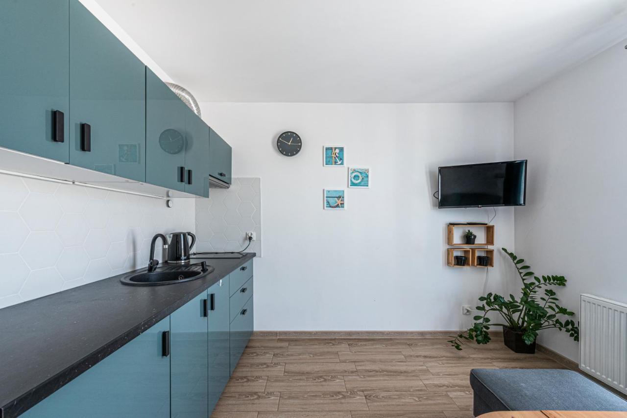 גדנסק Apartament Niebieski Optilocus מראה חיצוני תמונה
