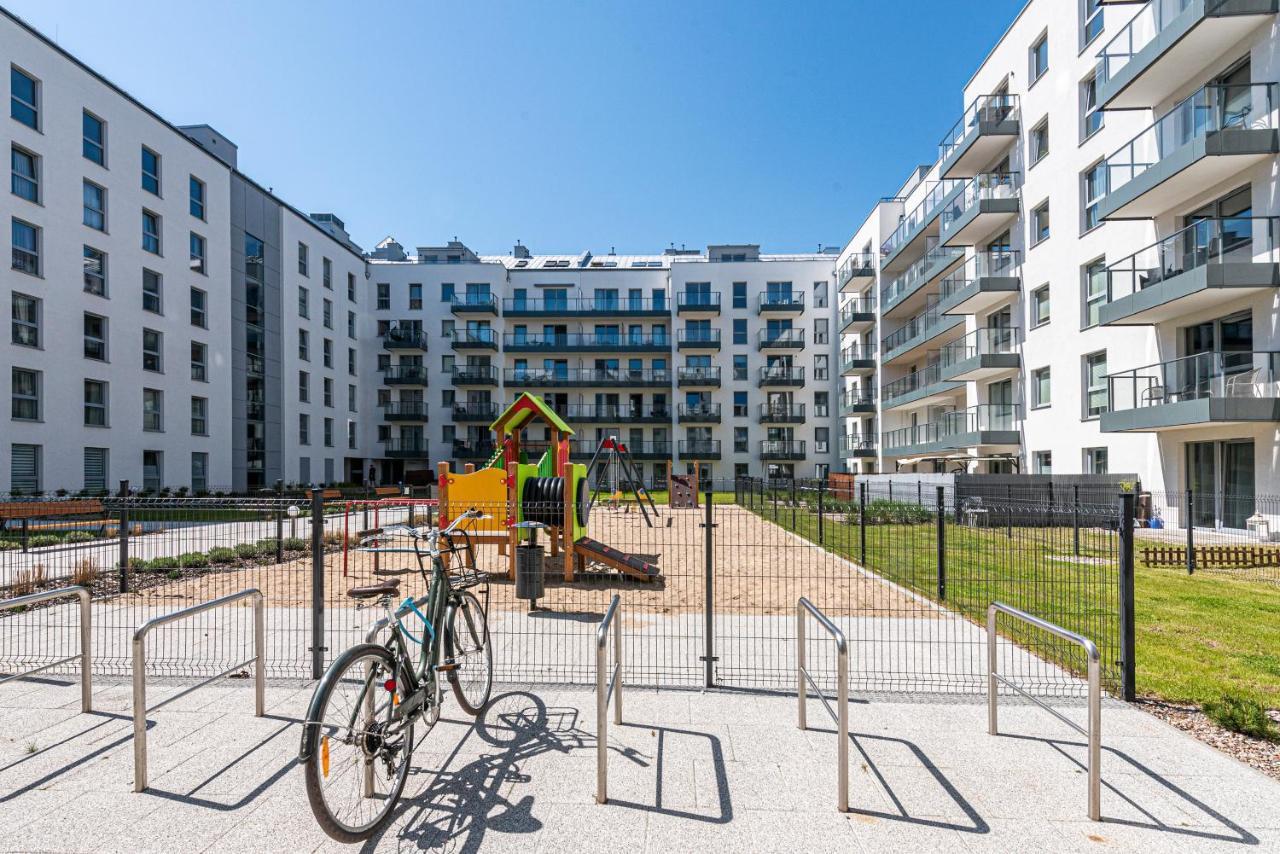 גדנסק Apartament Niebieski Optilocus מראה חיצוני תמונה