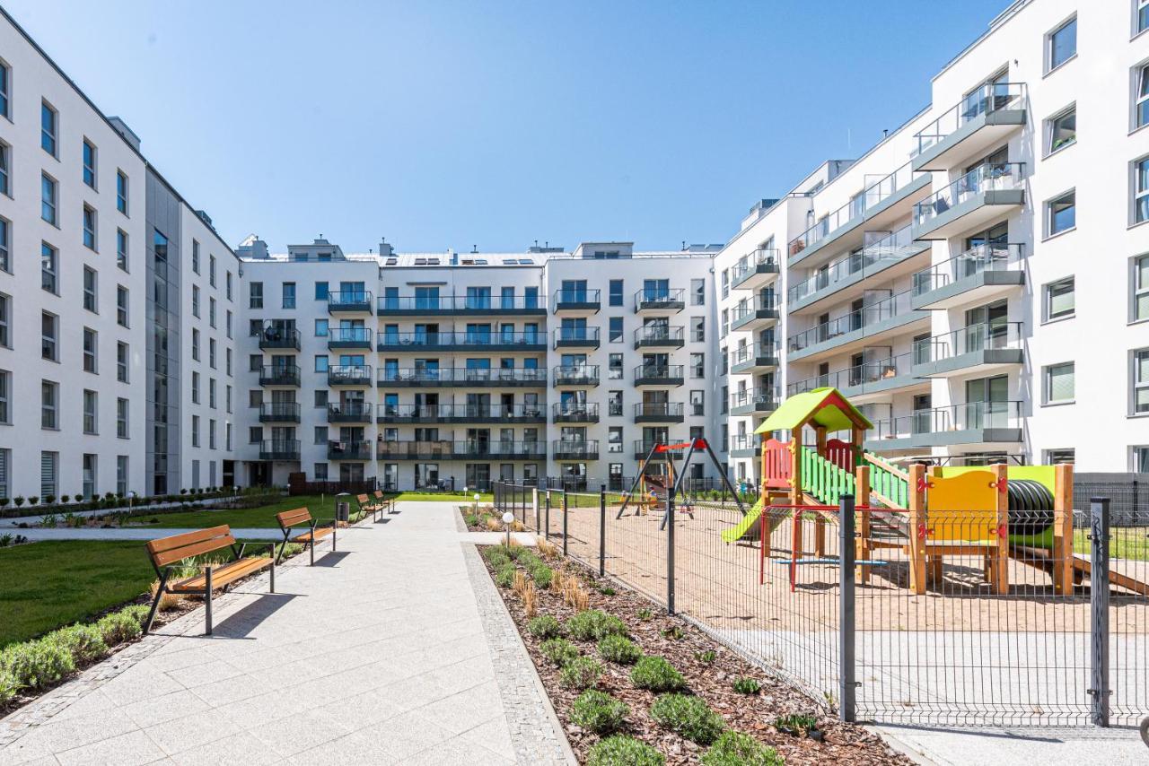 גדנסק Apartament Niebieski Optilocus מראה חיצוני תמונה